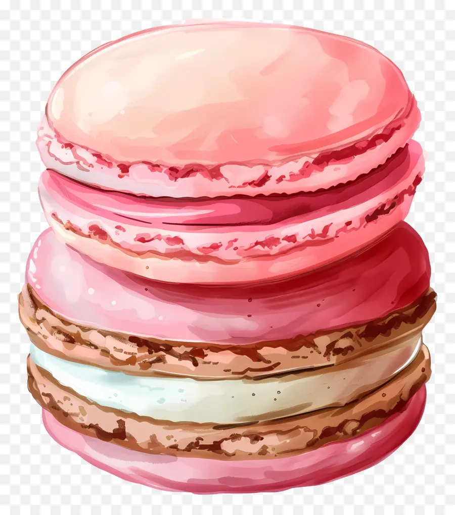 Bolo Do Paraíso Do Macaron，Os Macarons PNG