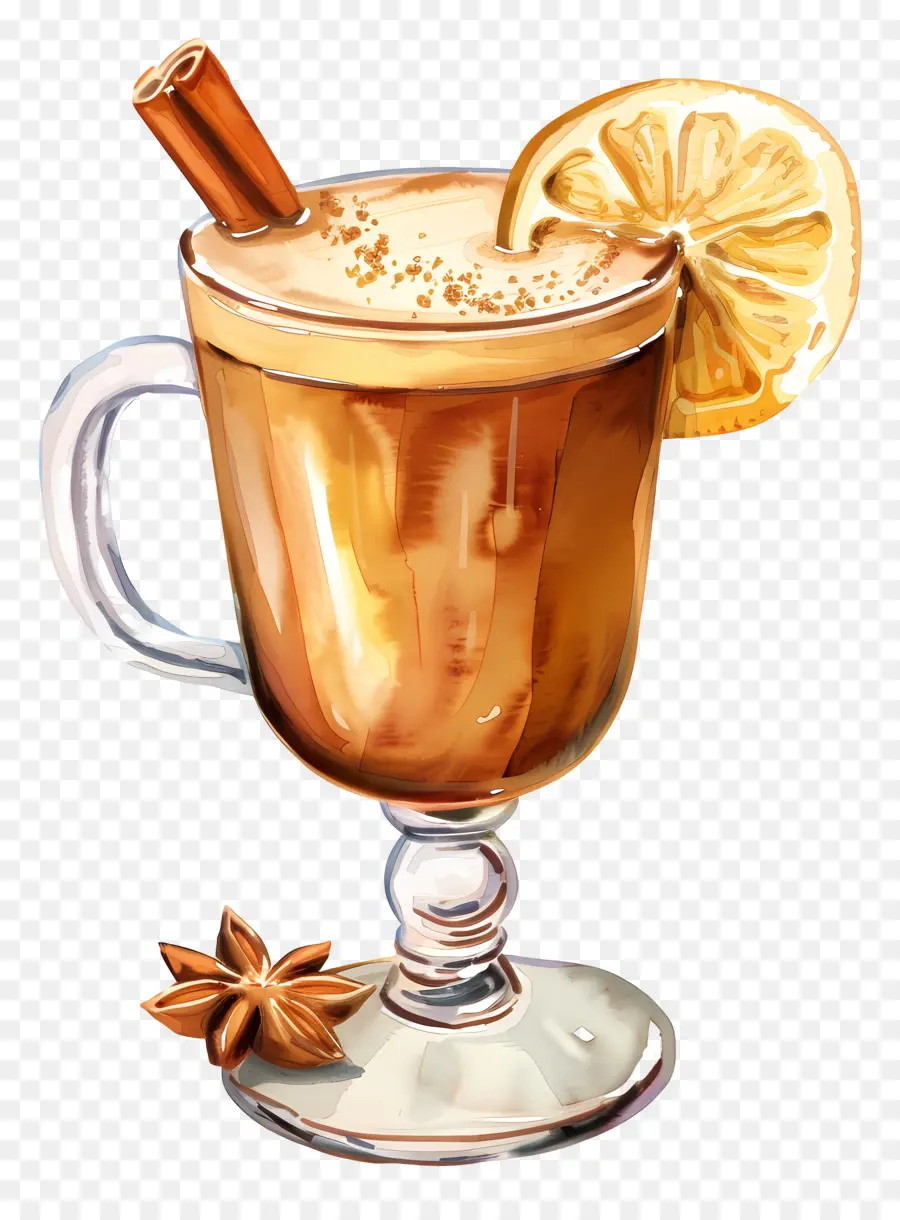 Rum Amanteigado，Chocolate Quente PNG