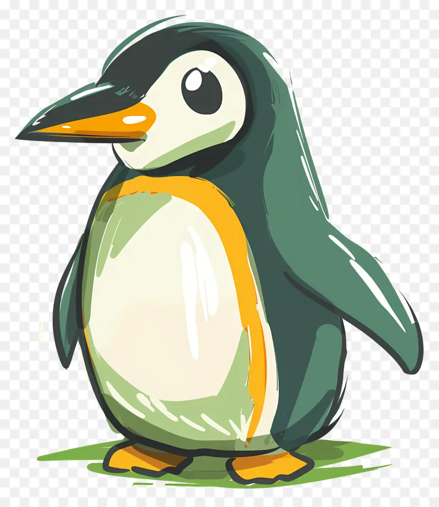 Cartoon Penguin，Personagem Pinguim PNG