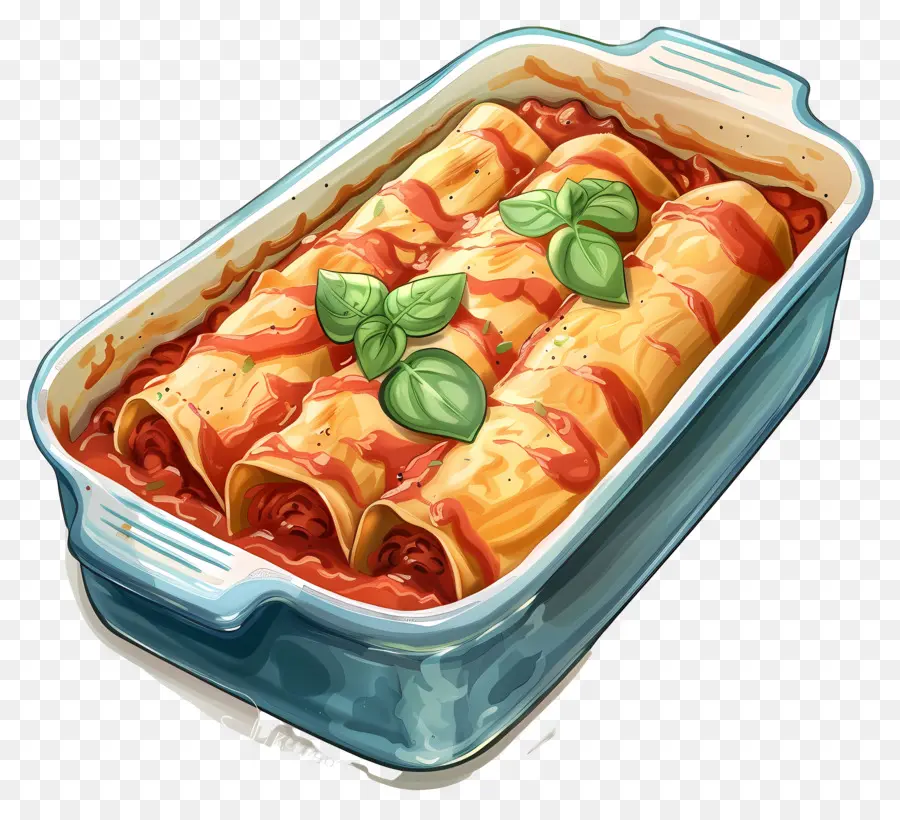 Cannelloni，Caçarola De Prato PNG