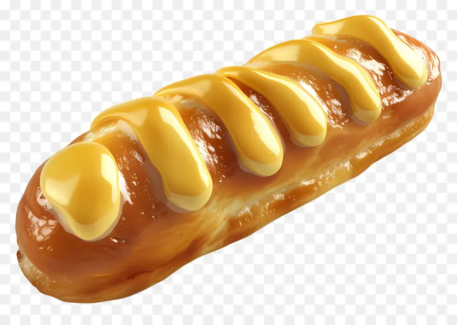 Éclair，Pão Envidraçado PNG