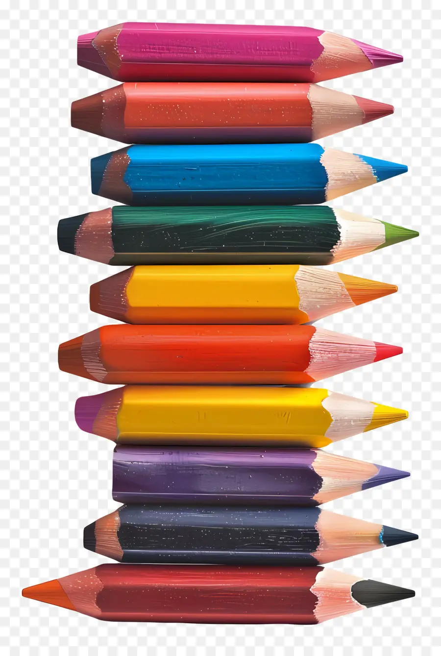 Lápis De Cor，Lápis Coloridos PNG