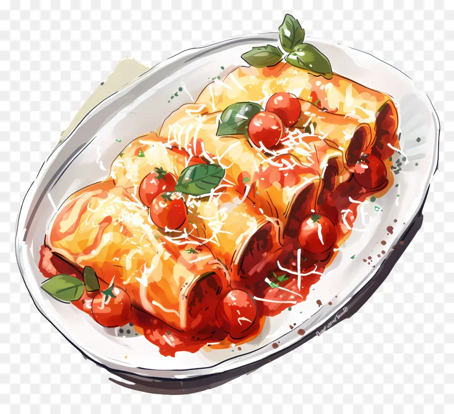 Massas Alimentícias Recheadas，Italiano PNG