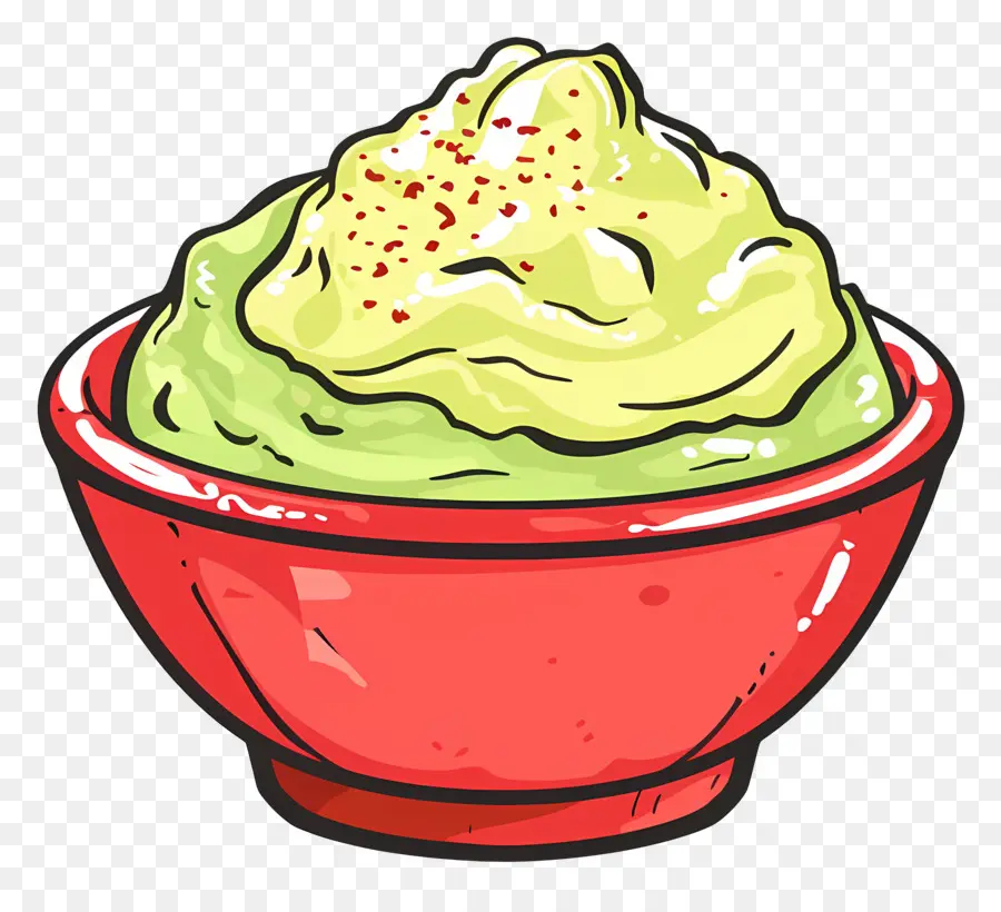 Guacamole，Abacate PNG