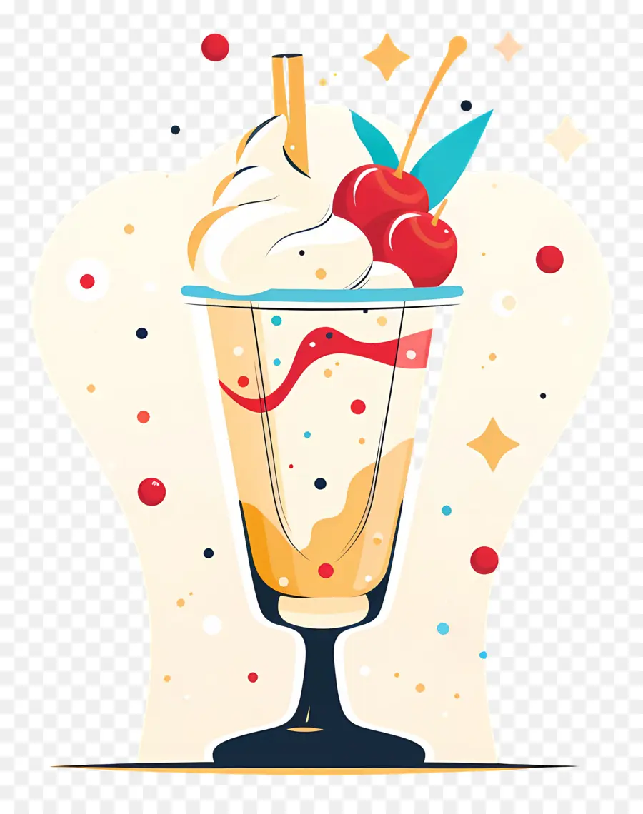 Sundae De Sorvete，Sobremesa PNG