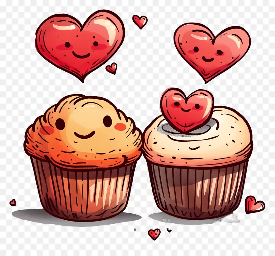 Queques，Cupcakes PNG