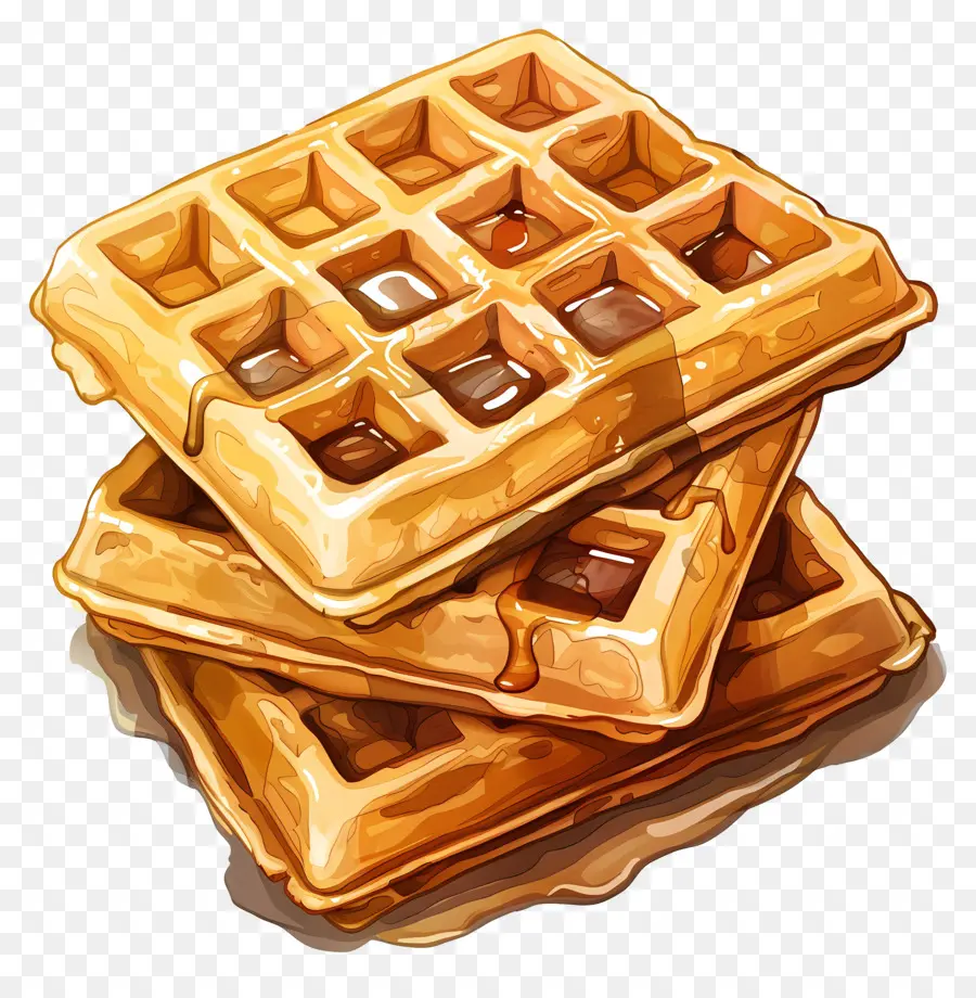 Waffles，Xarope De PNG