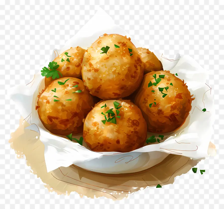 Bolas Fritas，Aperitivo PNG