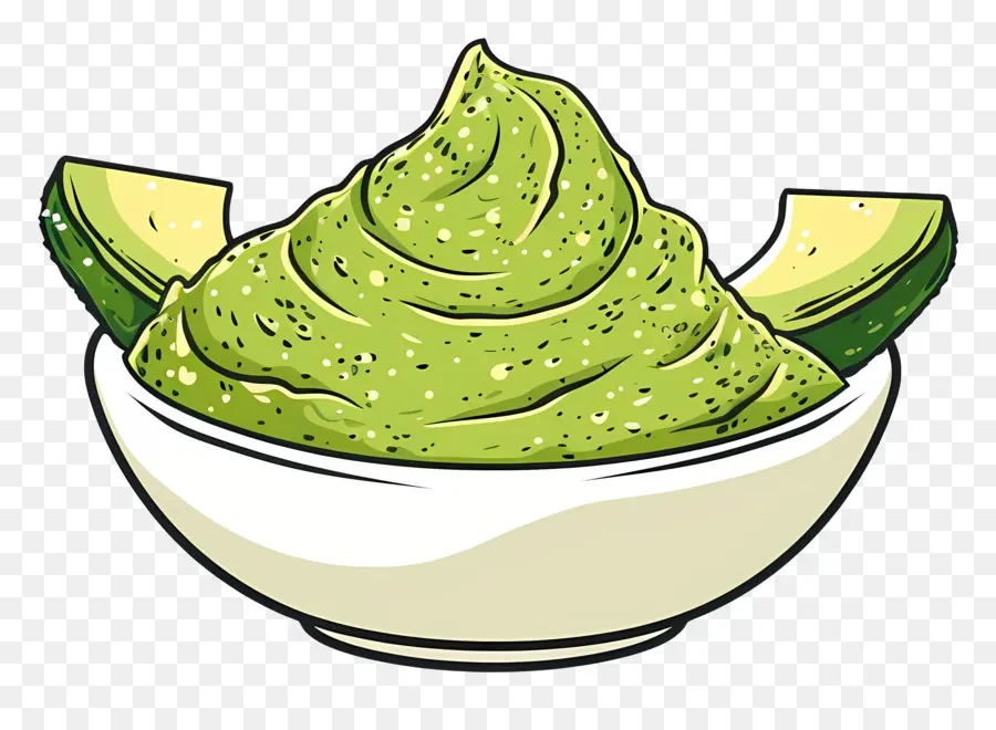 Guacamole，Molho De Abacate PNG