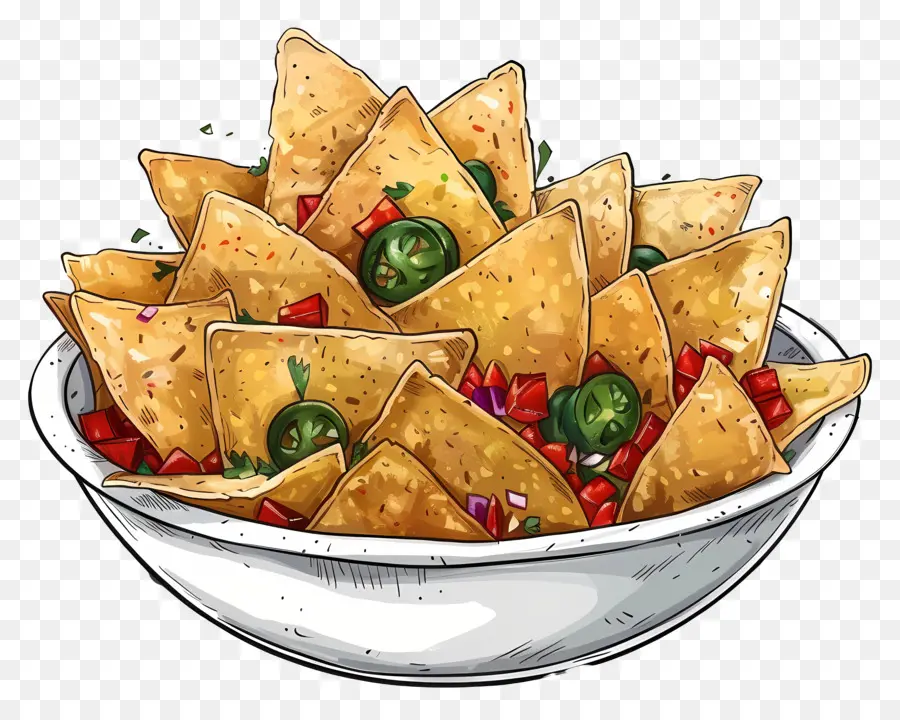 Nachos，Fichas PNG