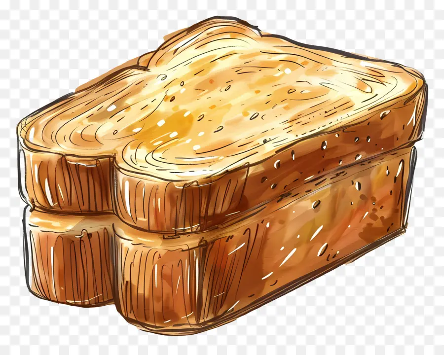 Pão De Torradeira，Pão Torrado PNG