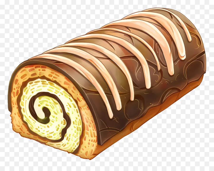 Suíça Rolo，Bolo De Chocolate PNG