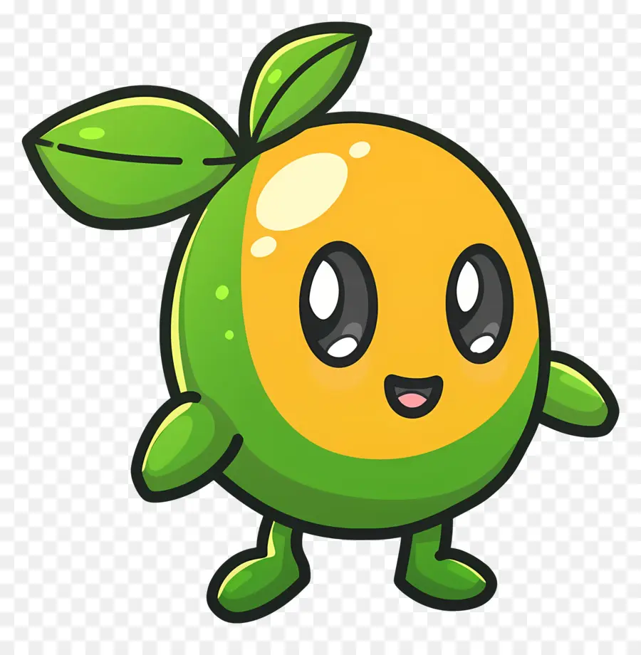 Personagem De Fruta，Bonitinho PNG