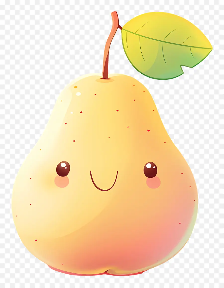 Pera Dos Desenhos Animados，Pear Fofa PNG