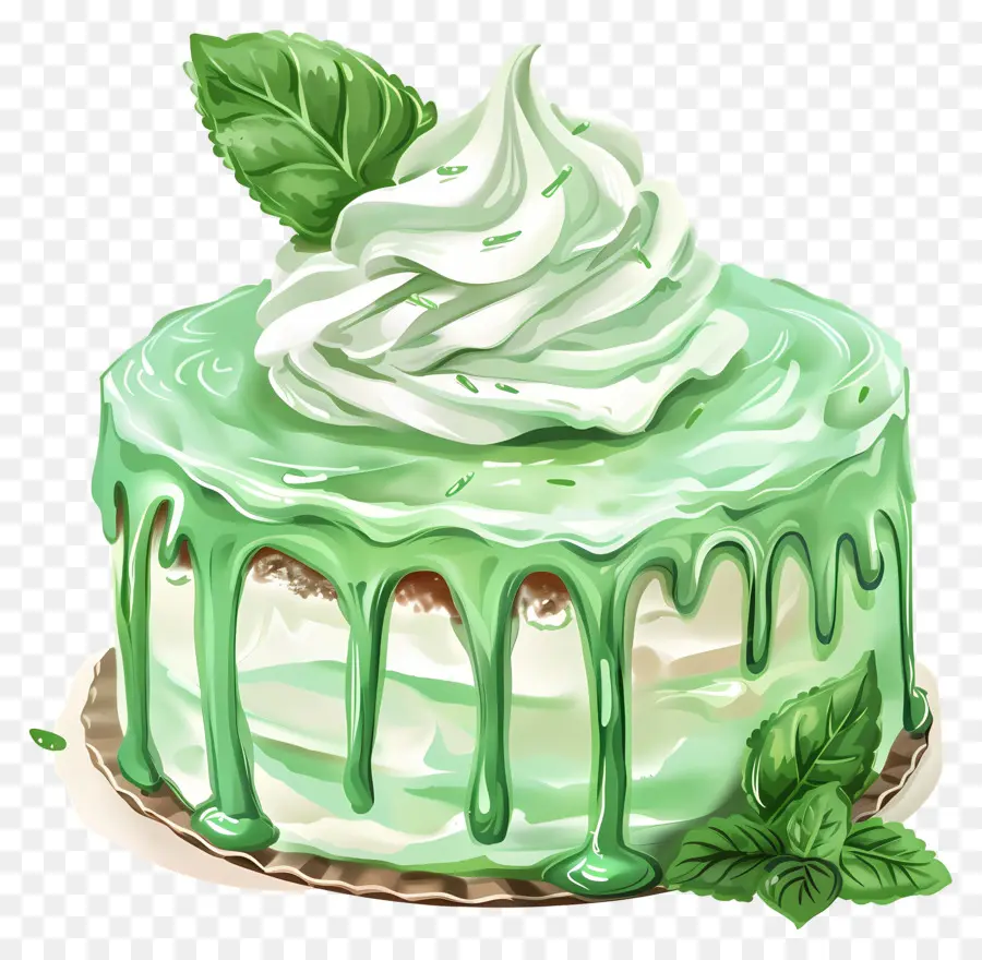 Bolo Fresco De Menta，Bolo De Chocolate PNG