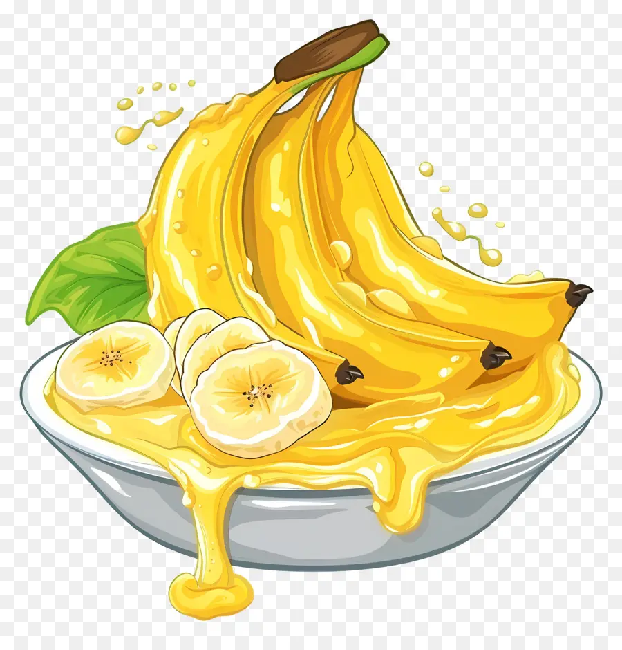 Compota De Banana，Sobremesa De Manteiga De Banana PNG