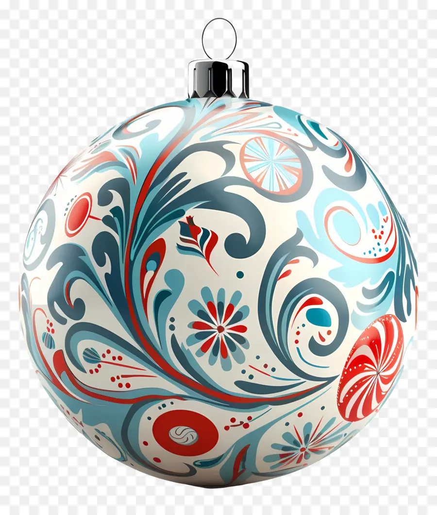 Bola De Decoração De Natal，Ornamento De Vidro PNG