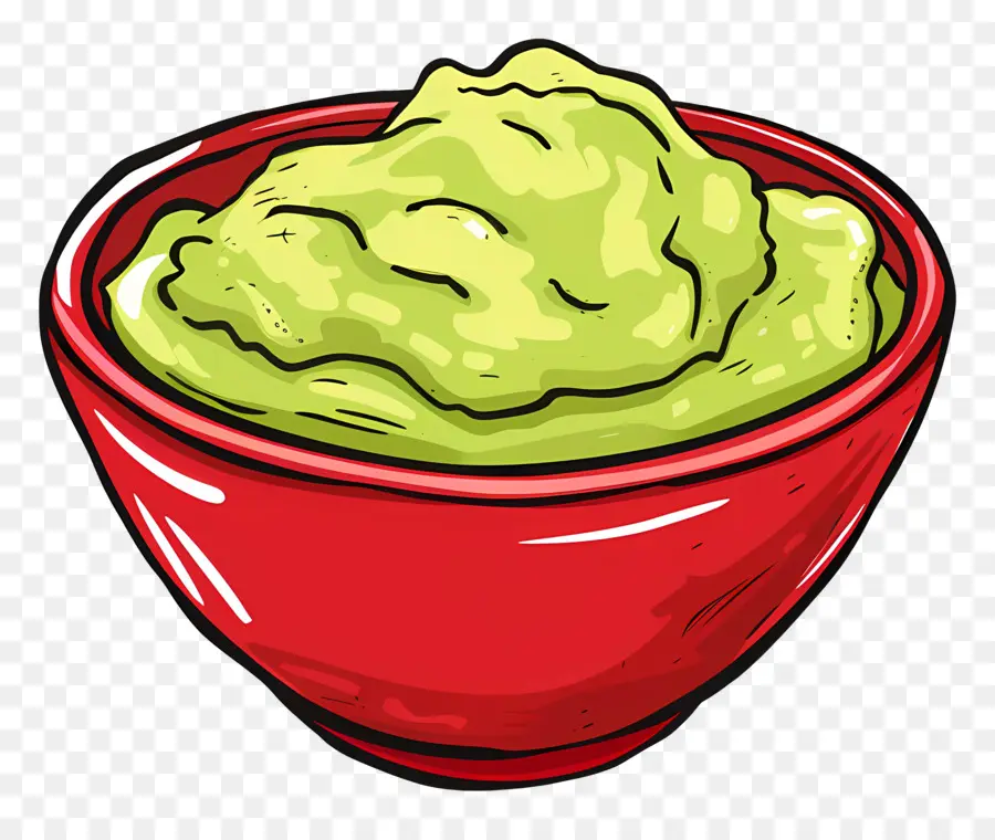 Guacamole，Abacate PNG