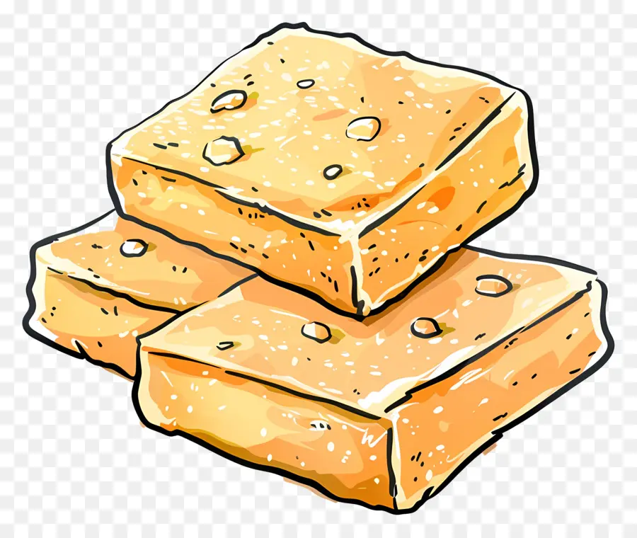 Soan Papdi，Queijo Cheddar PNG