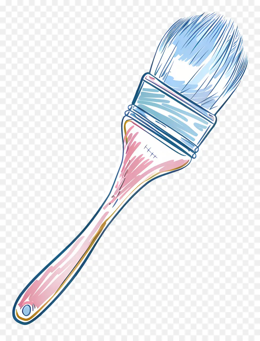 Pincel De Pintura，Paintbrush PNG