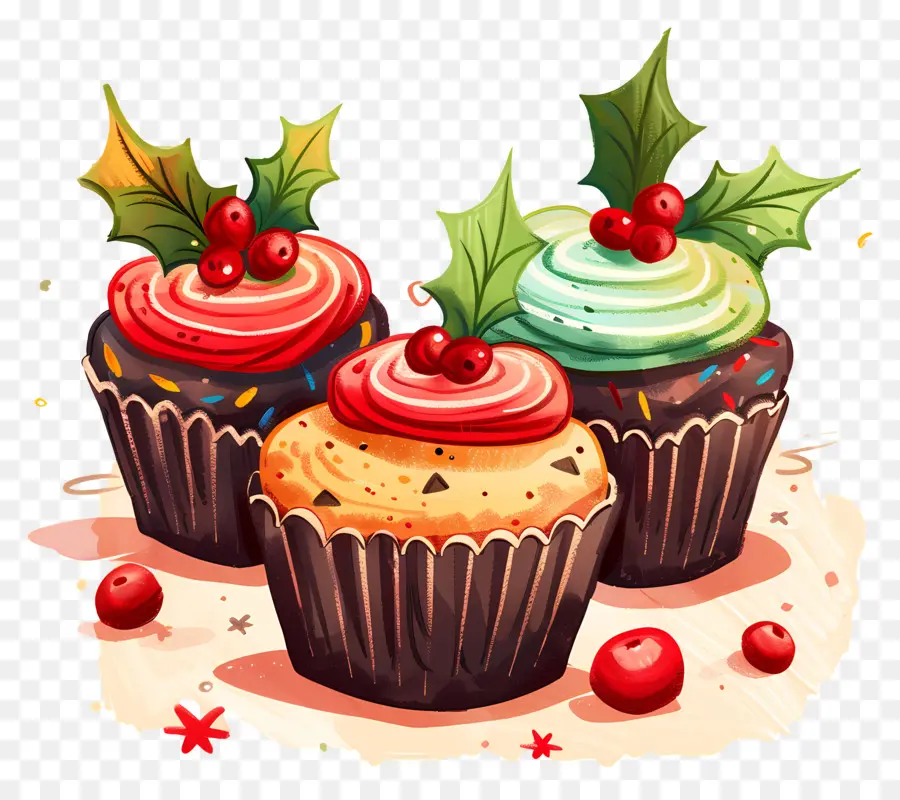 Queques，Cupcakes De Chocolate PNG