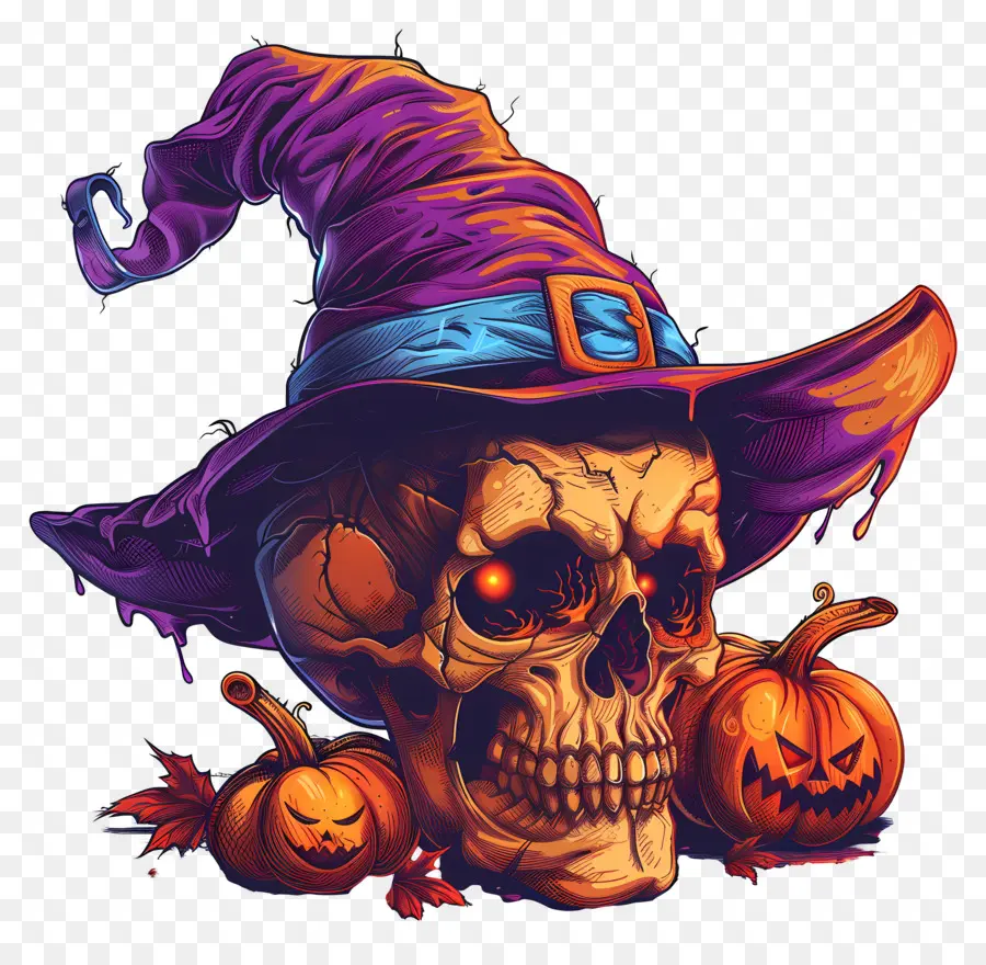 Halloween Crânio，Dia Das Bruxas PNG