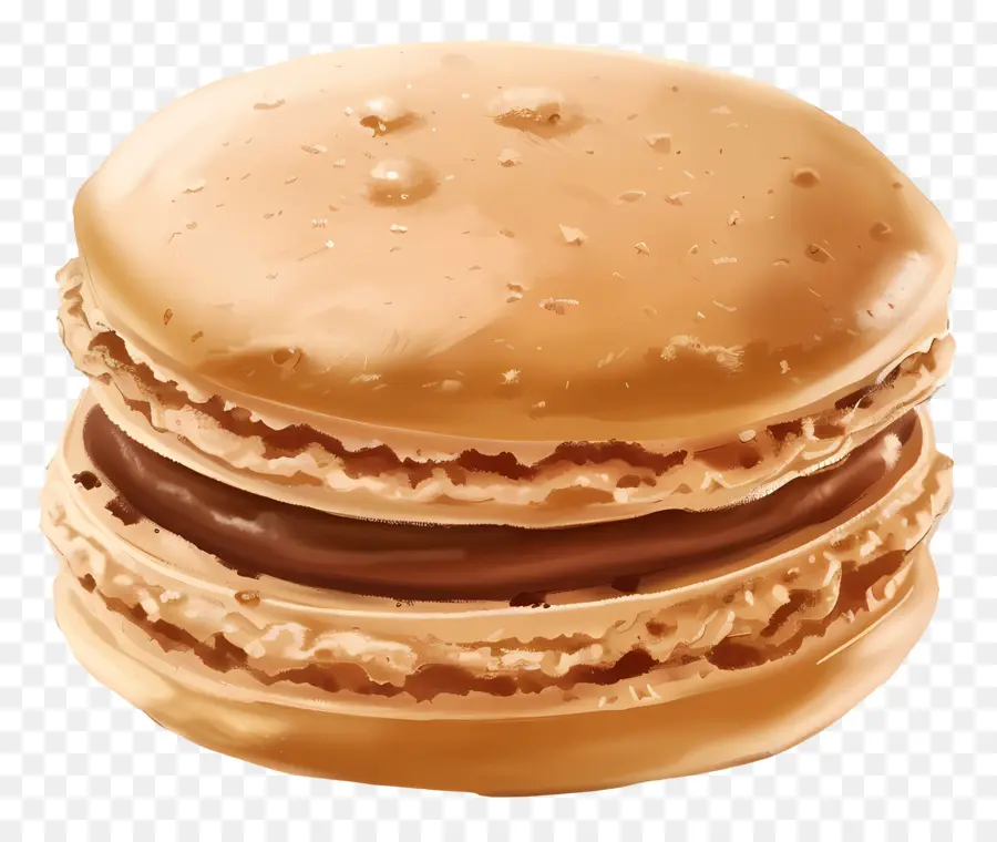 Macaroon，Massa Folhada De Chocolate PNG