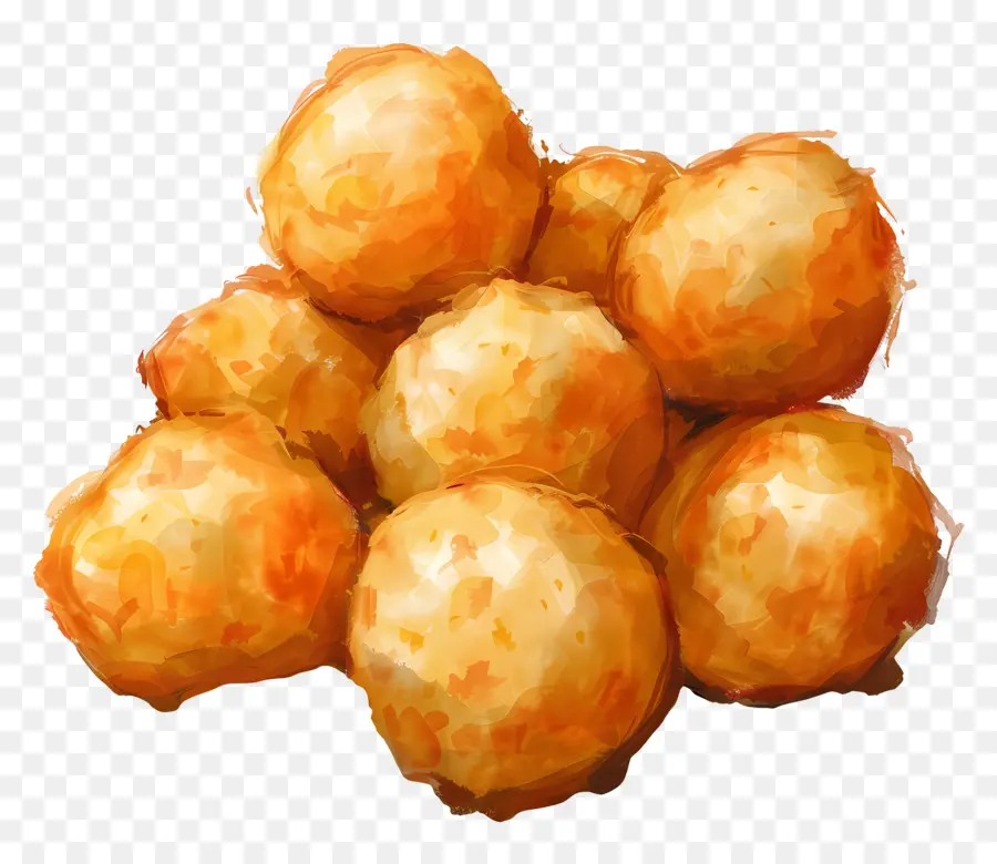 Batata Bolas，Laranja PNG