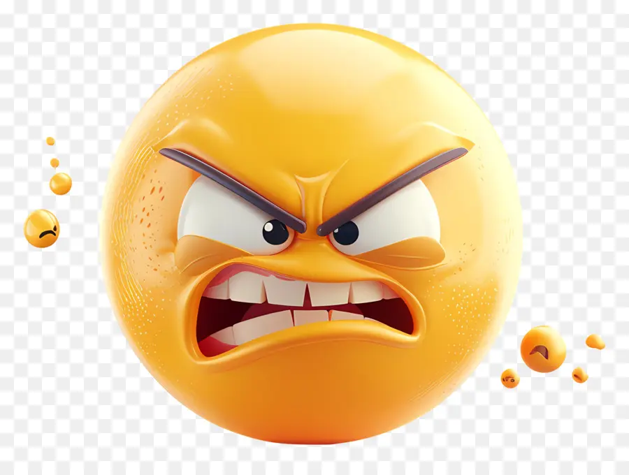 Angry Emoji，Angry Ovo PNG