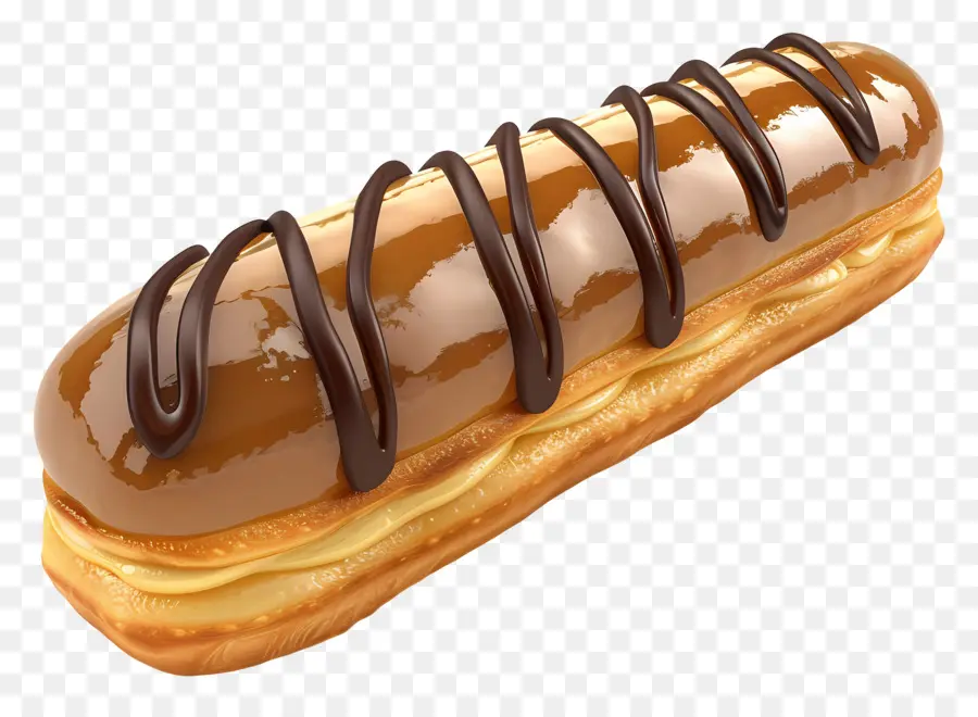 Éclair，Pastelaria PNG