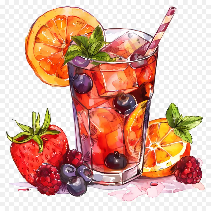 Bebida De Fruta，Refrescante PNG