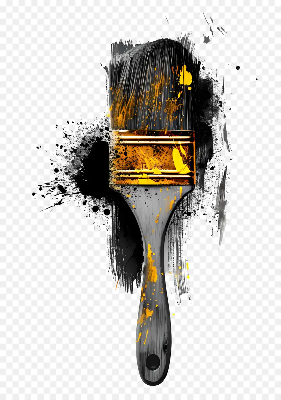 Pincel De Pintura，Paintbrush PNG