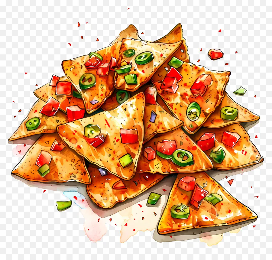 Nachos，Tortillas PNG