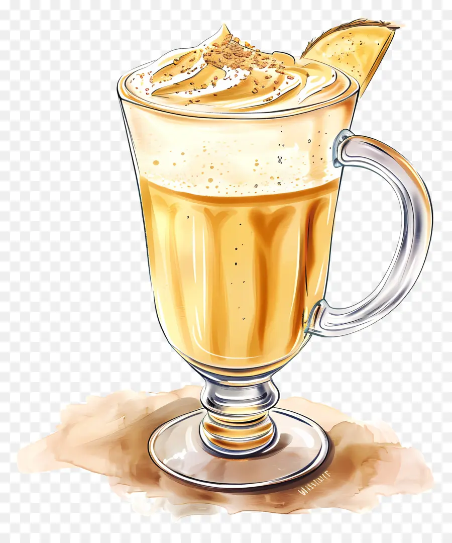 Rum Com Manteiga，Chocolate Quente PNG