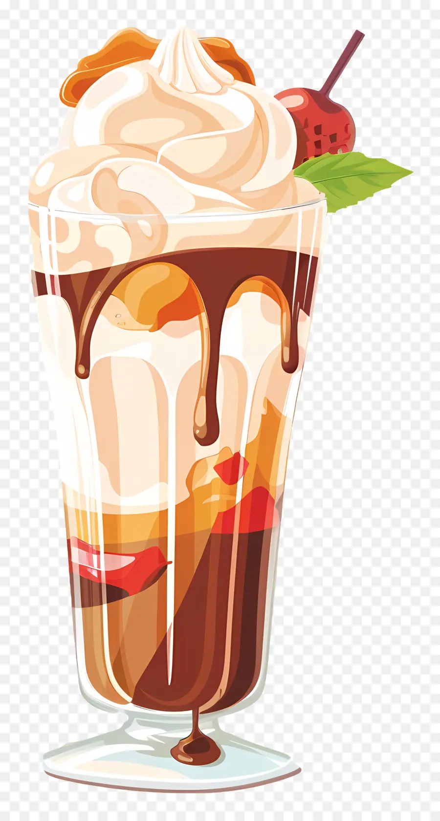 Creme De Gelo Flutuante，Chocolate PNG