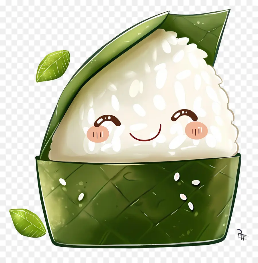 Onigiri Fofo，Personagem De Desenho Animado PNG