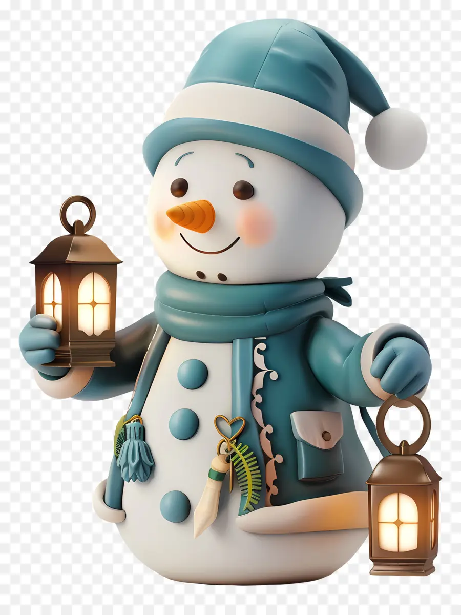 Boneco De Neve，Lanterna PNG