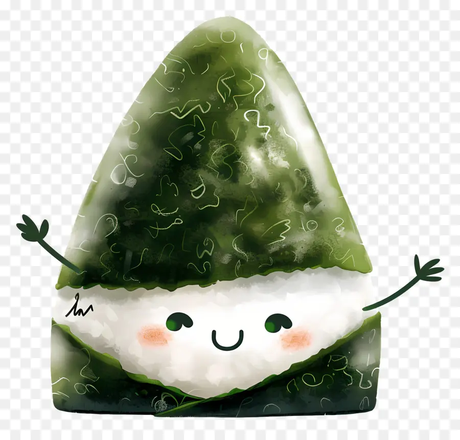 Onigiri Fofo，Personagem De Desenho Animado PNG