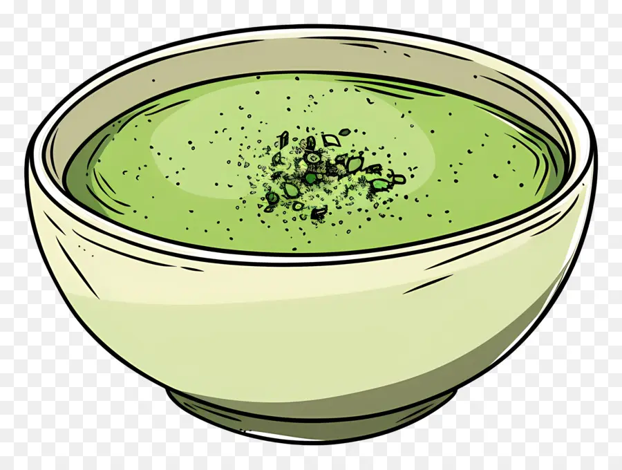 Sopa Verde，O Chá Verde PNG