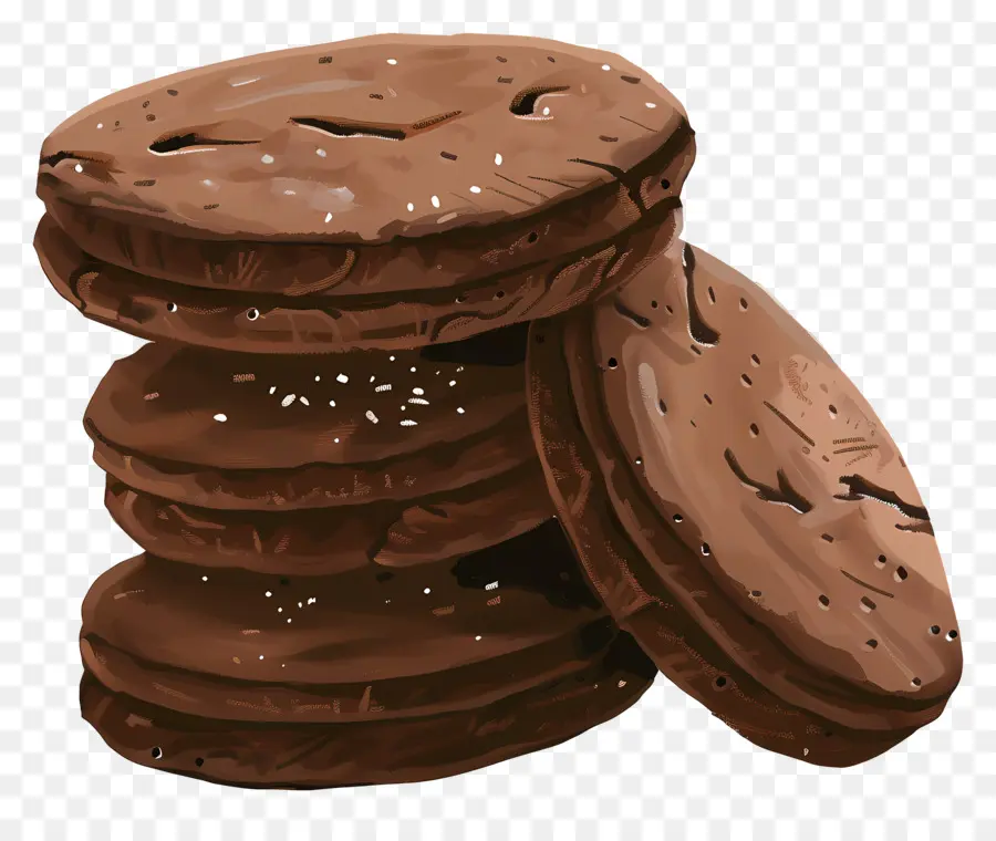 Cookies De Chocolate，Bens De Assados ​​caseiros PNG