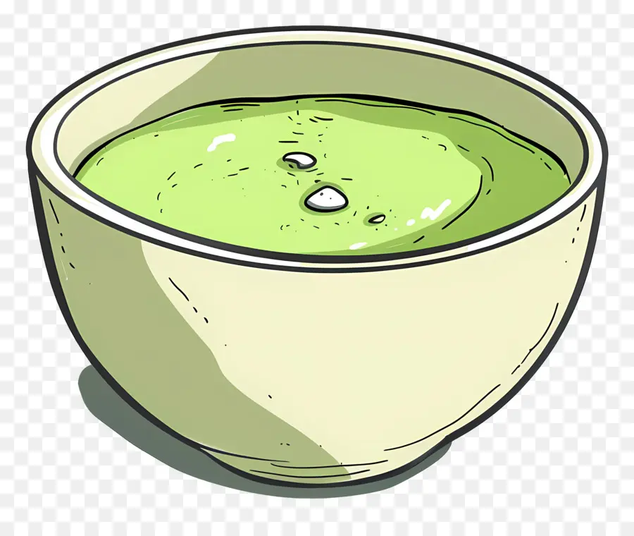 Sopa Verde，O Chá Verde PNG