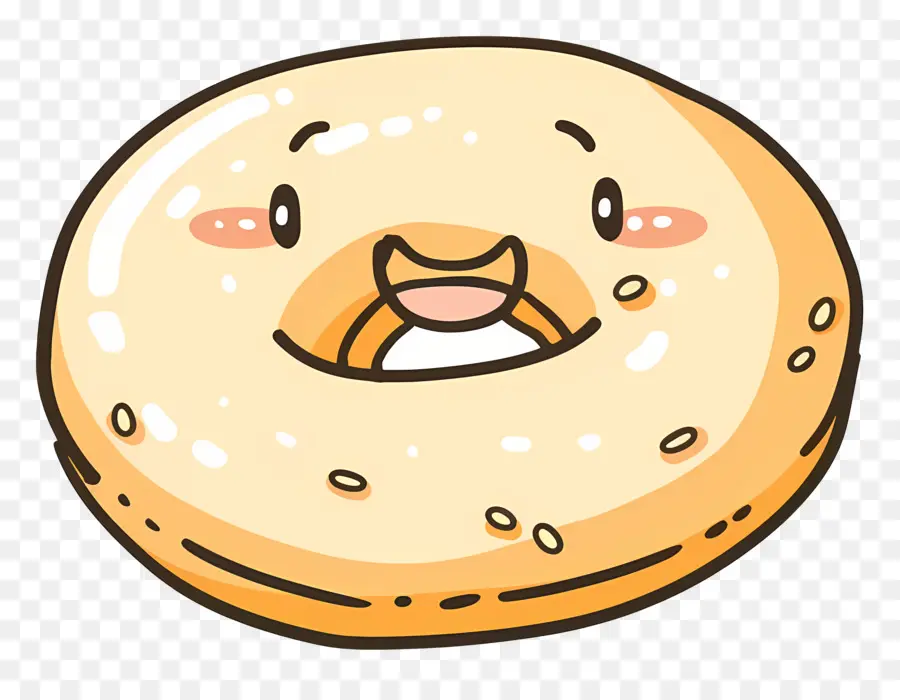 Bagel，Bonito Donut PNG