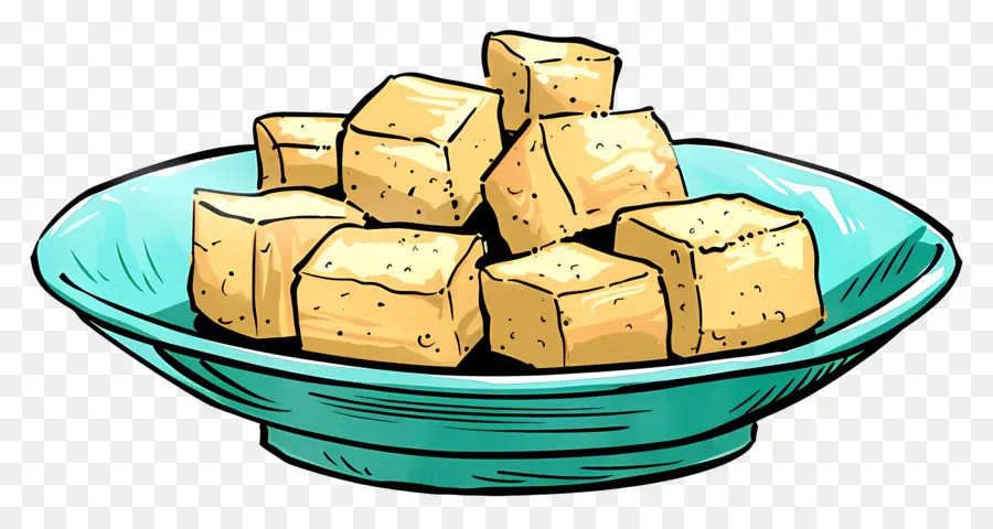 Tofu Frito，Adoçante PNG