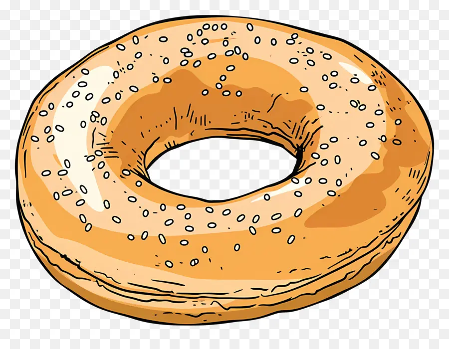 Bagel，Pão PNG