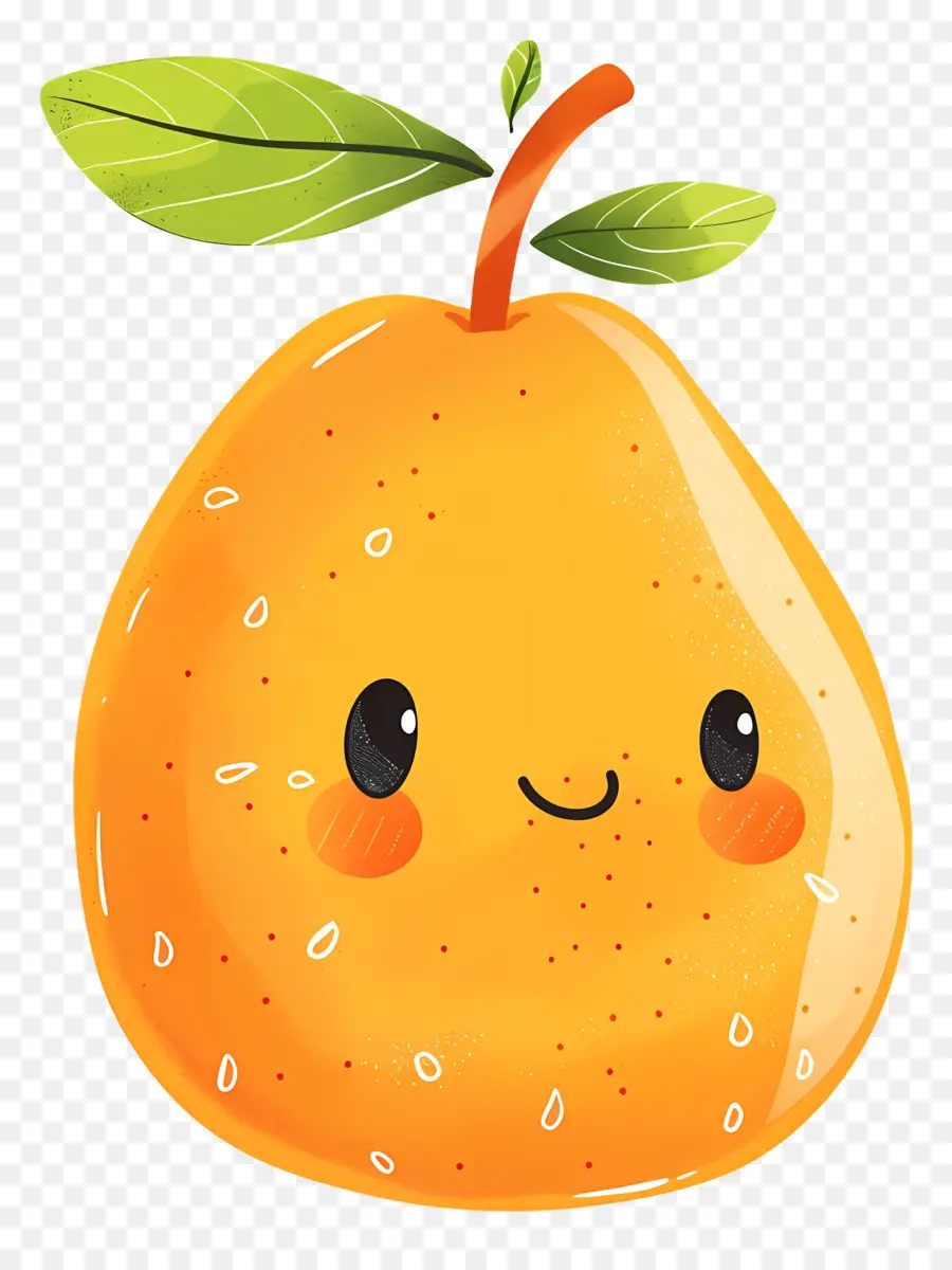 Bonito Mango，Cartoon De Pêssego PNG