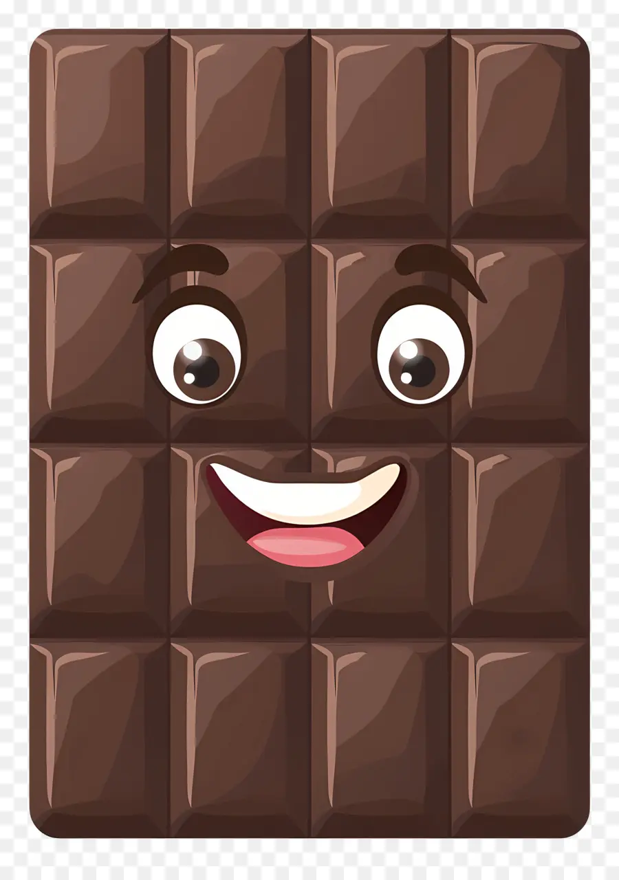 Barra De Chocolate，Desenho Animado PNG