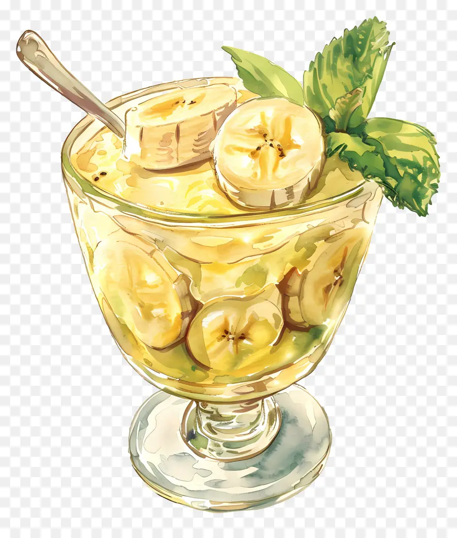 Compota De Banana，Salada De Frutas PNG