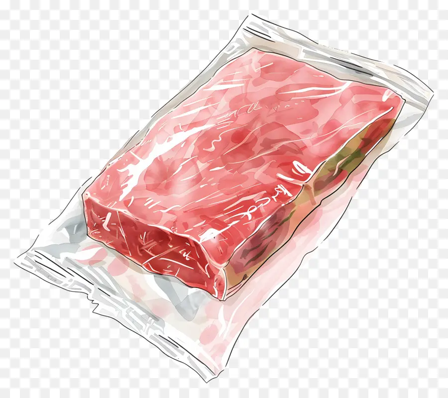 Carne Embalada，Plástico PNG