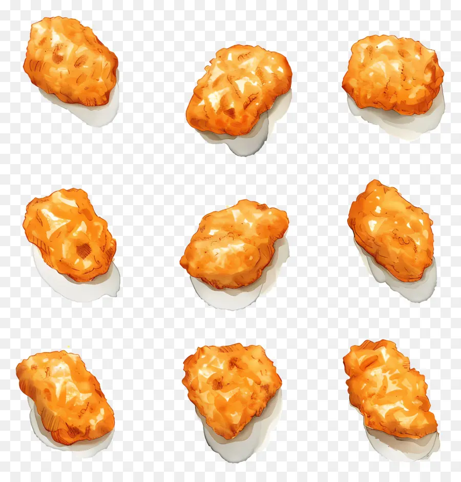 Nuggets，Mini Cheeseburgers PNG