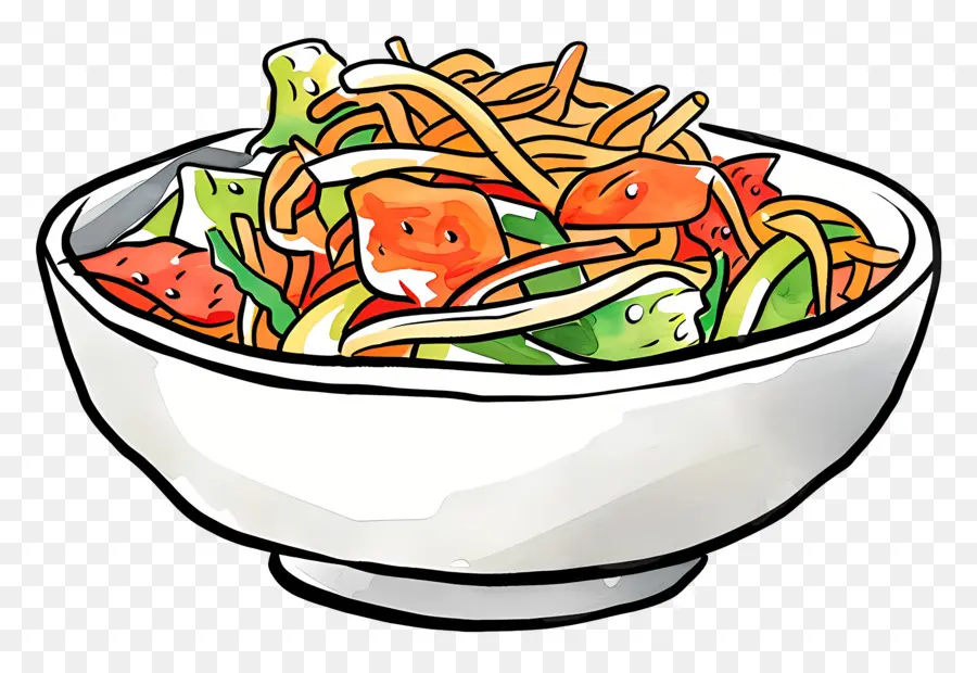 Salada De Legumes，Tigela PNG